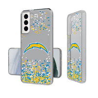 Thumbnail for Los Angeles Chargers Confetti Clear Phone Case-0