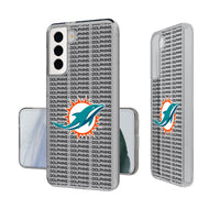 Thumbnail for Miami Dolphins Blackletter Clear Case-1