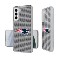 Thumbnail for New England Patriots Blackletter Clear Case-1