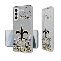 Thumbnail for New Orleans Saints Confetti Clear Case-1