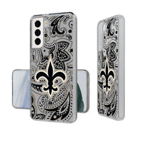 Thumbnail for New Orleans Saints Paisley Clear Phone Case-0