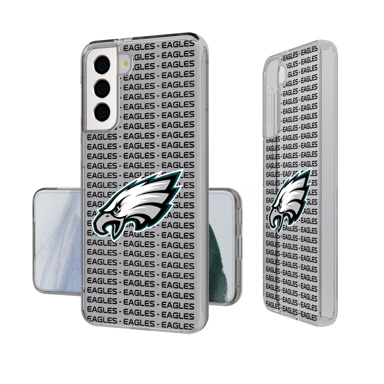 Philadelphia Eagles Blackletter Clear Case-1