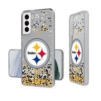 Thumbnail for Pittsburgh Steelers Confetti Clear Phone Case-0