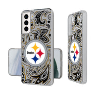 Thumbnail for Pittsburgh Steelers Paisley Clear Phone Case-0