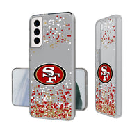 Thumbnail for San Francisco 49ers Confetti Clear Case-1