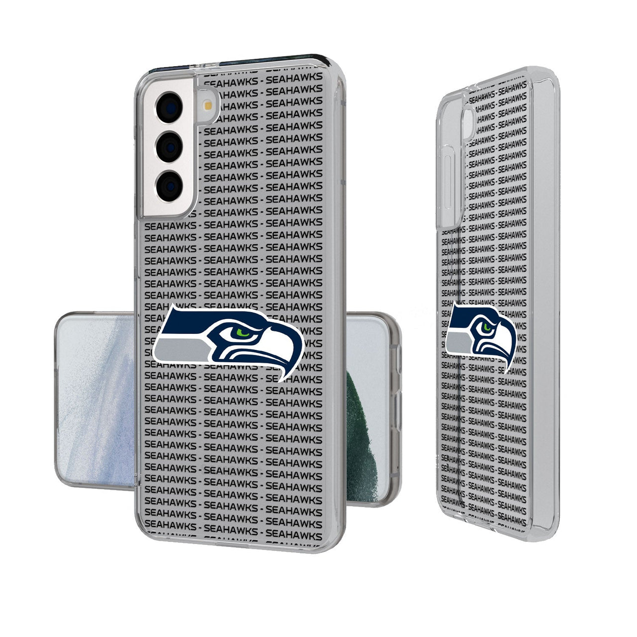 Seattle Seahawks Blackletter Clear Case-19