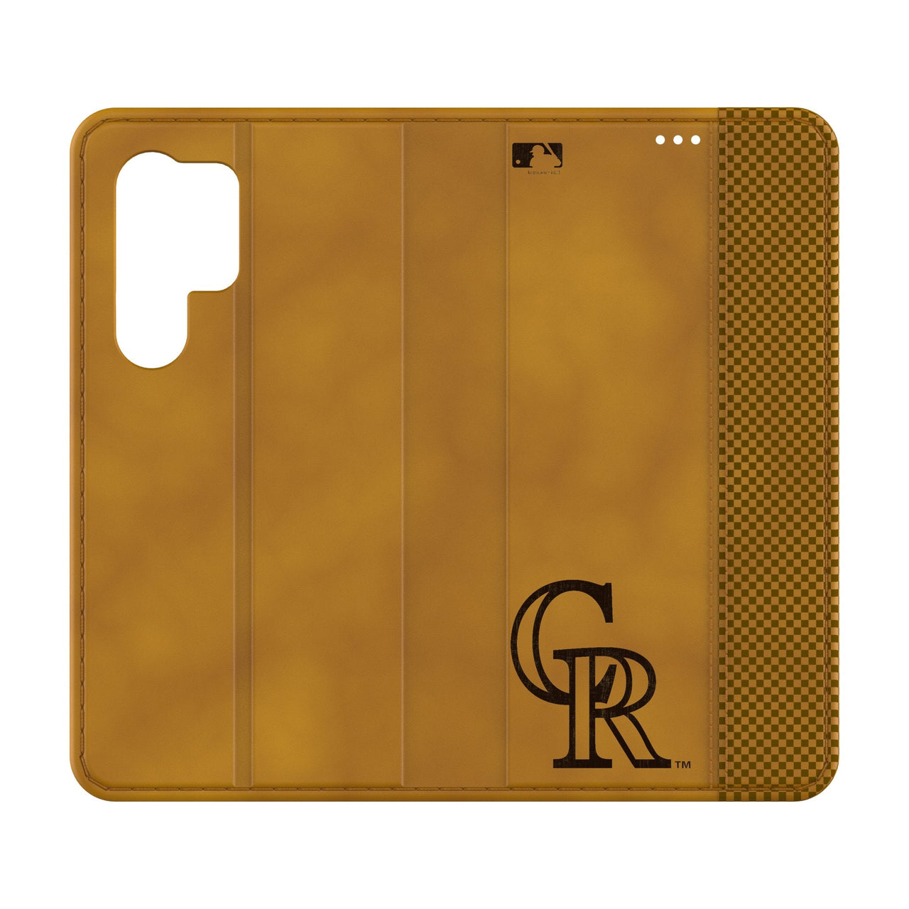 Colorado Rockies Burn Folio Phone Case-0