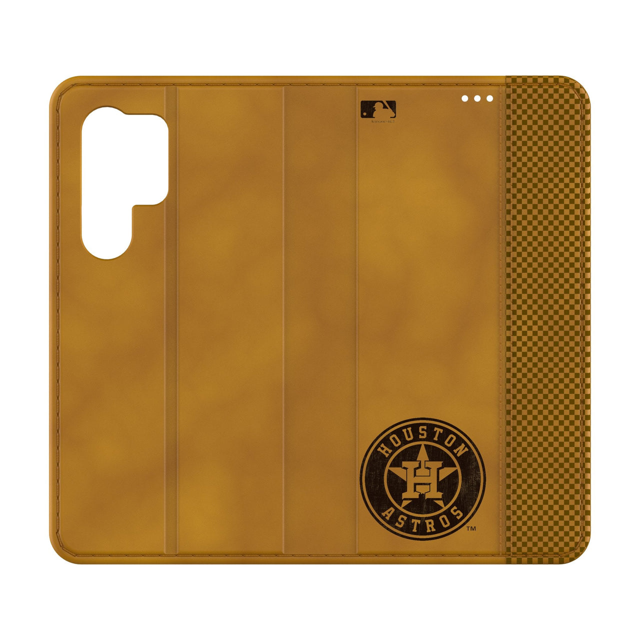 Houston Astros Burn Folio Phone Case-0