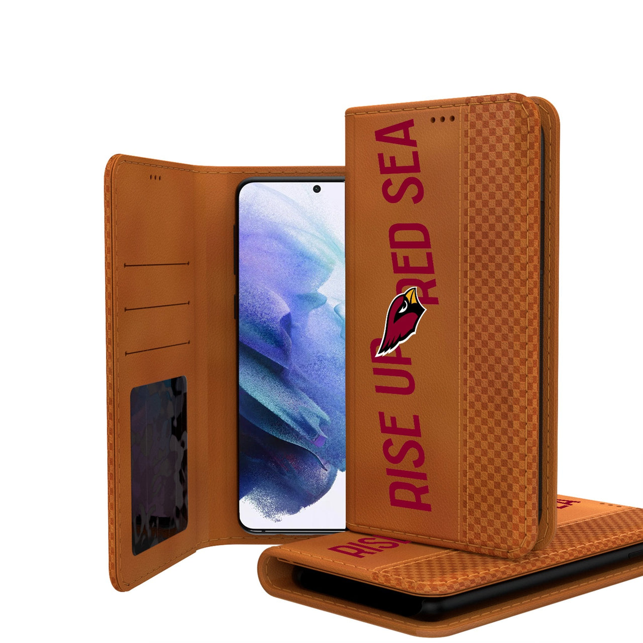 Arizona Cardinals 2024 Illustrated Limited Edition Folio Phone Case-1