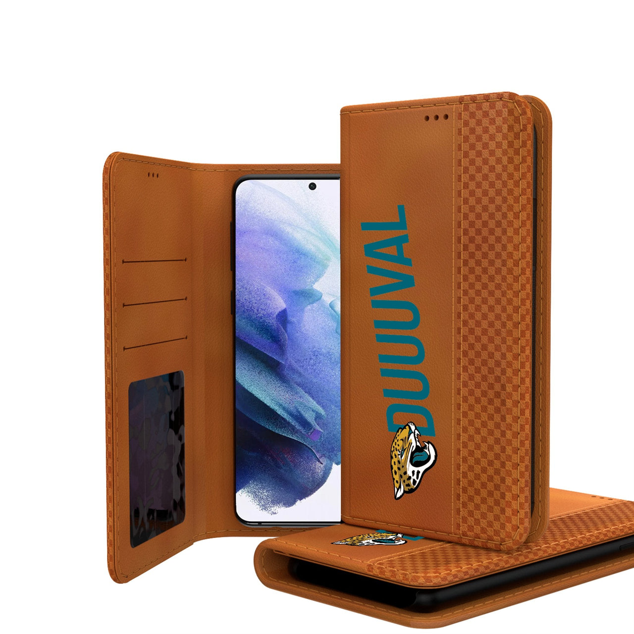 Jacksonville Jaguars 2024 Illustrated Limited Edition Folio Phone Case-1