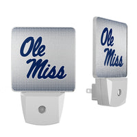 Thumbnail for Mississippi Ole Miss Rebels Linen Night Light 2-Pack-0