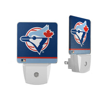 Thumbnail for Toronto Blue Jays 1977-1988 - Cooperstown Collection Stripe Night Light 2-Pack-0