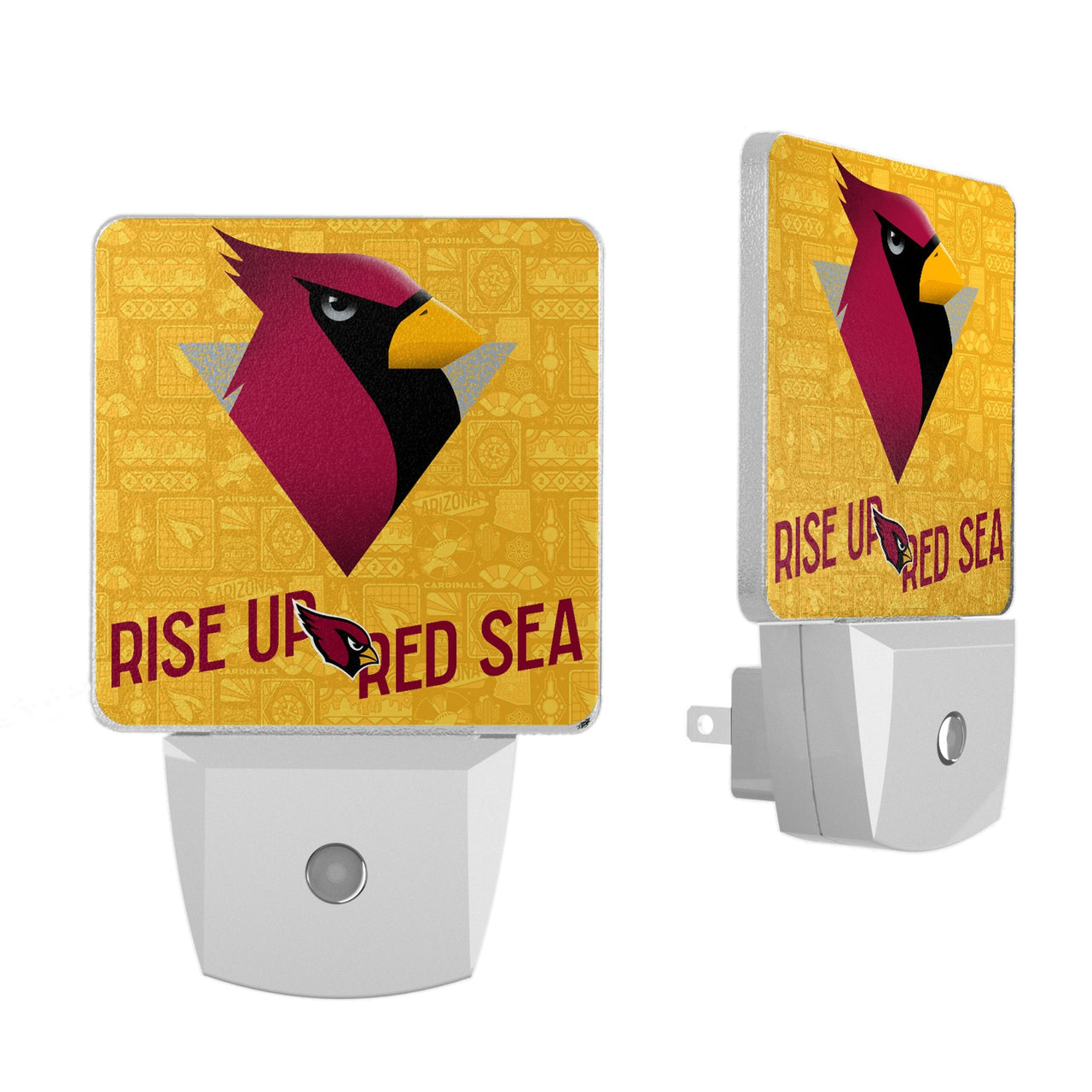 Arizona Cardinals 2024 Illustrated Limited Edition Night Light 2-Pack-0