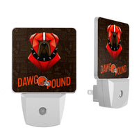 Thumbnail for Cleveland Browns 2024 Illustrated Limited Edition Night Light 2-Pack-0