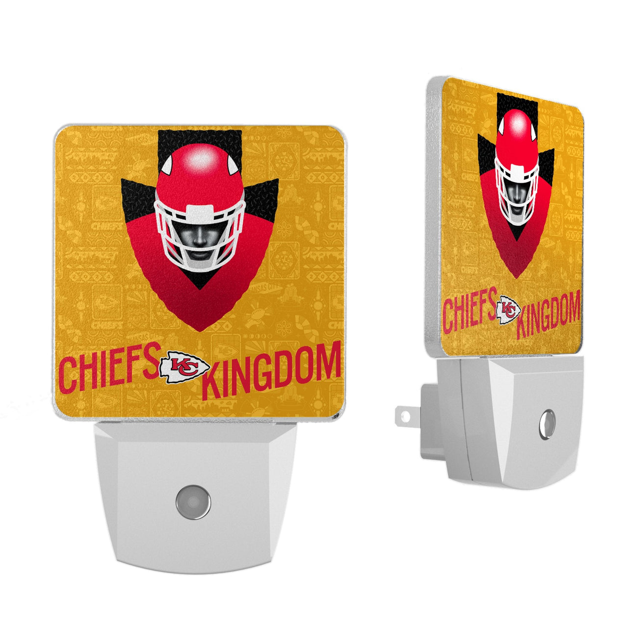 Kansas City Chiefs 2024 Illustrated Limited Edition Night Light 2-Pack-0