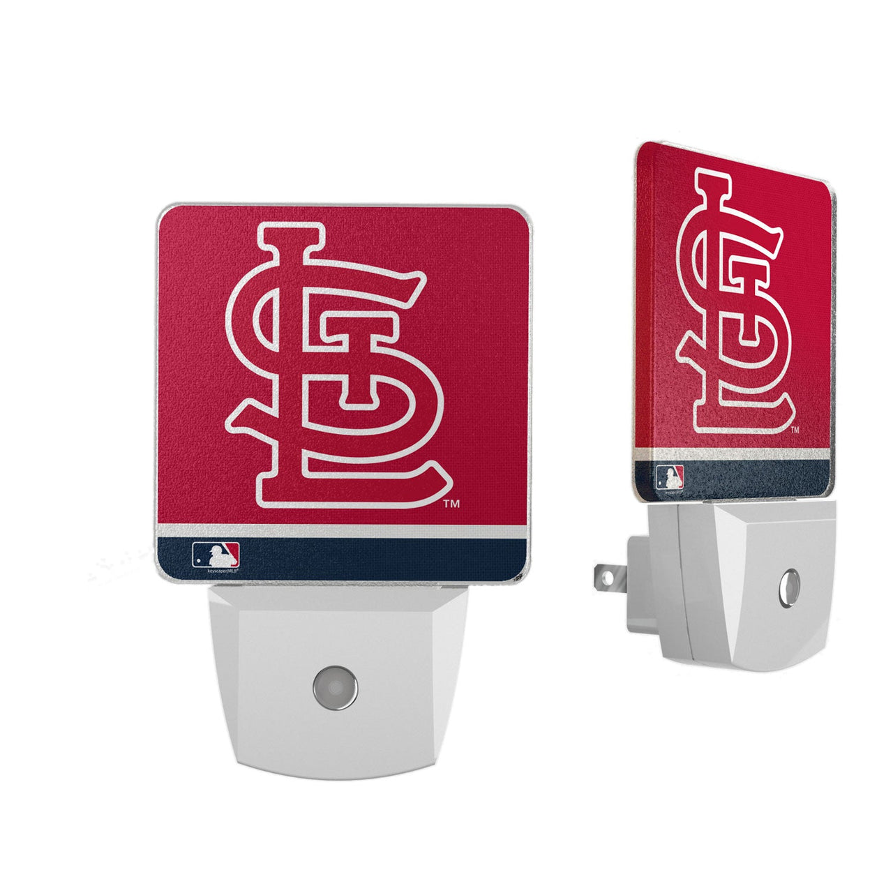 St Louis Cardinals Stripe Night Light 2-Pack-0