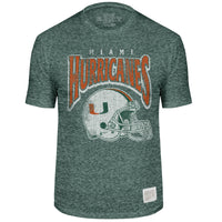 Thumbnail for Miami Hurricanes Script over Helmet Vintage Tshirt