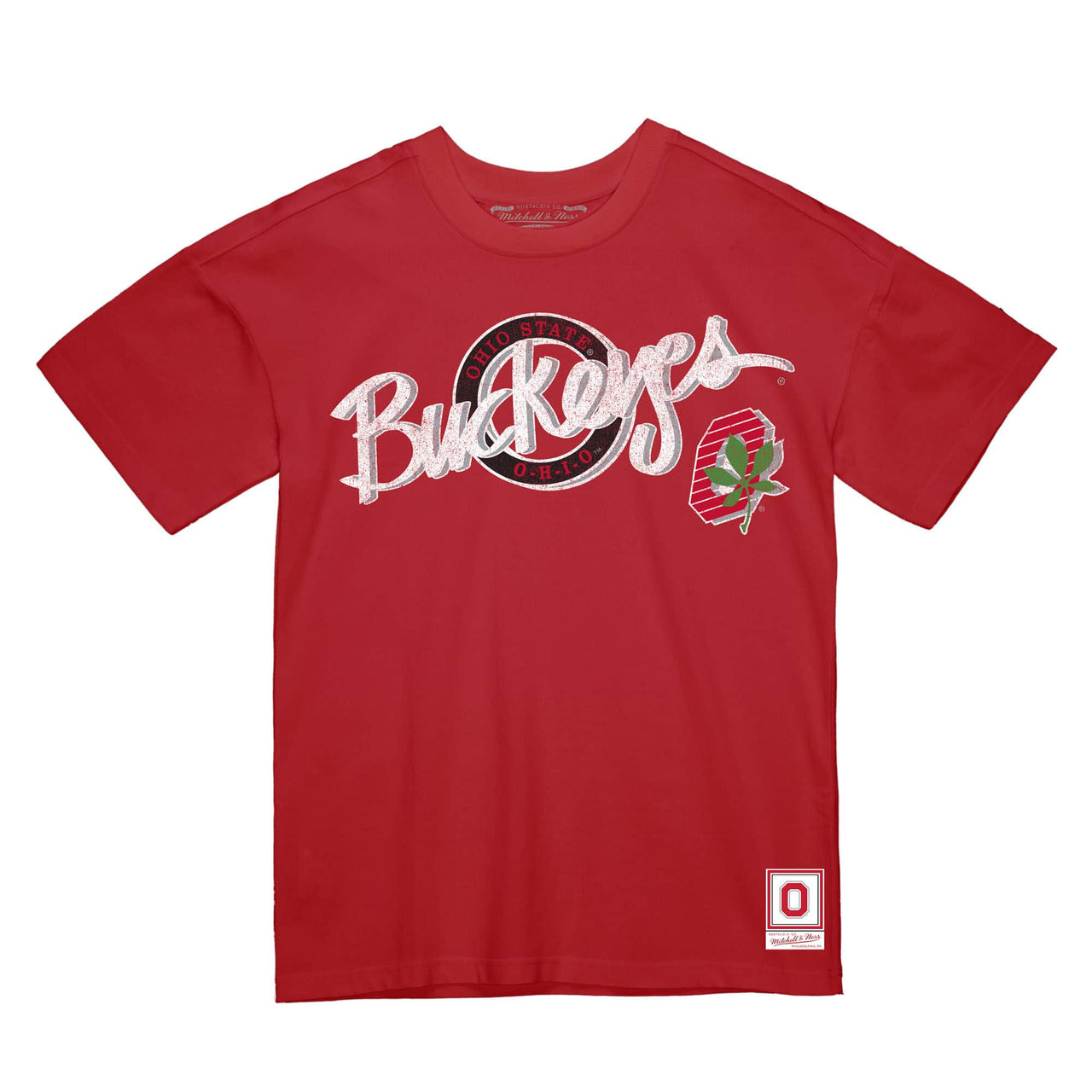 Ohio State Buckeyes Script Logo Red Tshirt