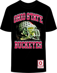 Thumbnail for Ohio State Buckeyes Helmet Black Tshirt