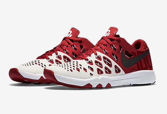 Oklahoma Sooners Nike Train Speed Shoes