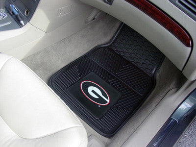 Georgia Bulldogs 2-Pc Vinyl Car Mat Set