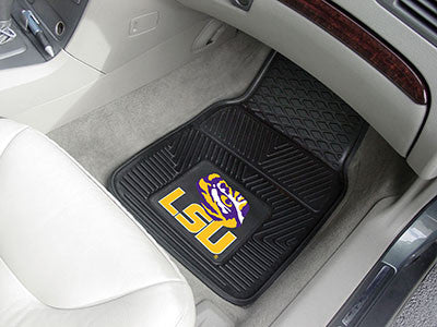 LSU Tigers 2-Pc Vinyl Car Mat Set