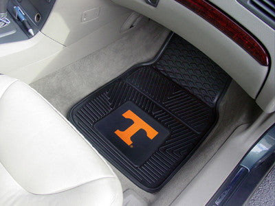 Tennessee Volunteers 2-Pc Vinyl Car Mat Set