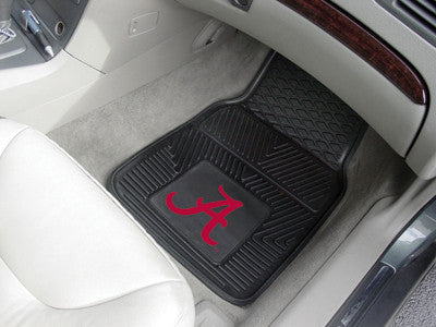 Alabama Crimson Tide 2-Pc Vinyl Car Mat Set