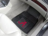 Thumbnail for Alabama Crimson Tide 2-Pc Vinyl Car Mat Set