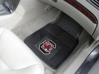 South Carolina Gamecocks 2-Pc Vinyl Car Mat Set