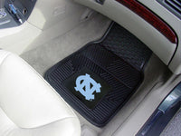 Thumbnail for North Carolina Tar Heels 2-Pc Vinyl Car Mat Set