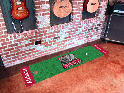 Alabama Crimson Tide Putting Green Mat