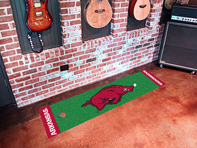 Arkansas Razorbacks Putting Green Mat