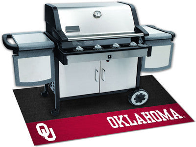 Oklahoma Sooners Grill Mat