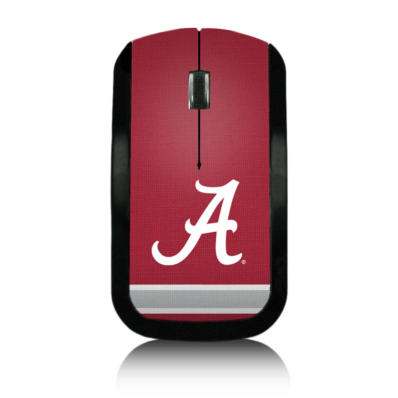 Alabama Crimson Tide Stripe Wireless Mouse-0