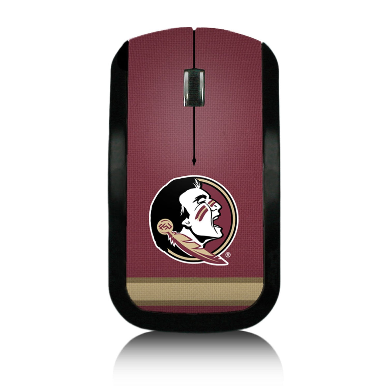 Florida State Seminoles Stripe Wireless Mouse-0