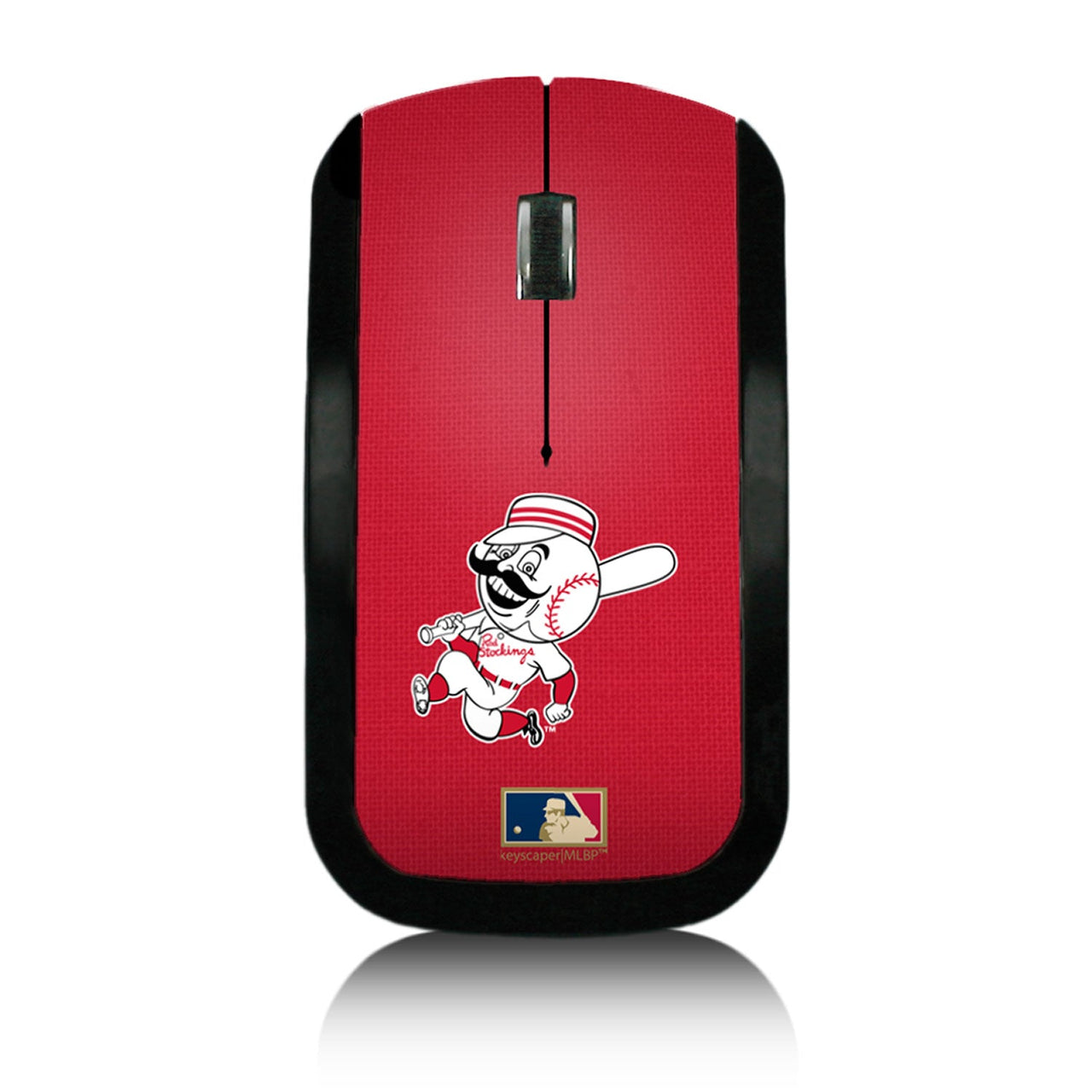 Cincinnati Reds 1953-1967 - Cooperstown Collection Solid Wireless USB Mouse-0