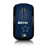 Thumbnail for Houston Astros 1975-1981 - Cooperstown Collection Solid Wireless USB Mouse-0