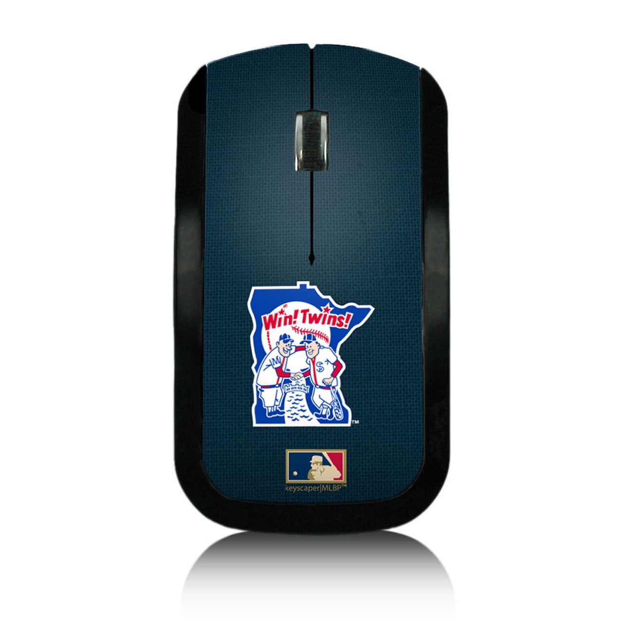 Minnesota Twins 1976-1986 - Cooperstown Collection Solid Wireless USB Mouse-0