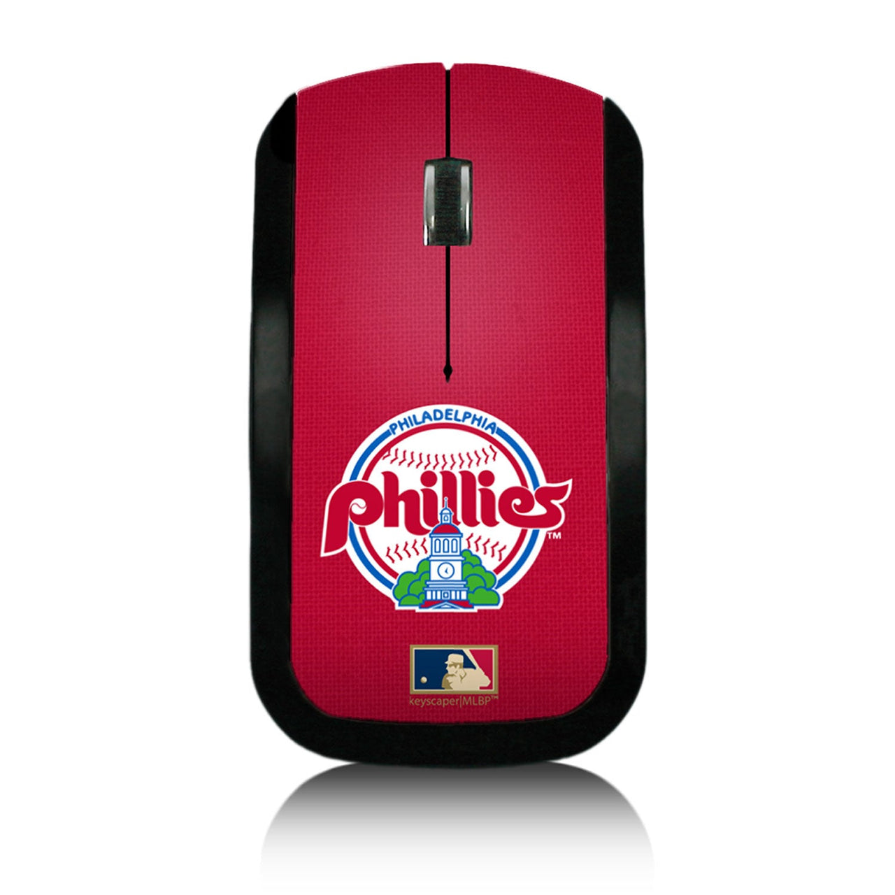 Philadelphia Phillies 1984-1991 - Cooperstown Collection Solid Wireless USB Mouse-0