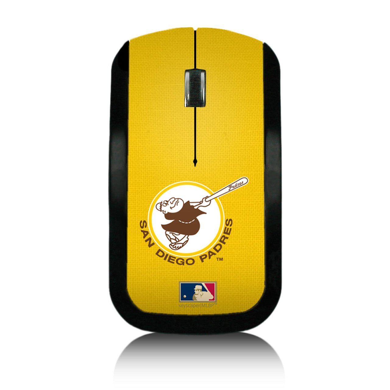 San Diego Padres 1969-1984 - Cooperstown Collection Solid Wireless USB Mouse-0