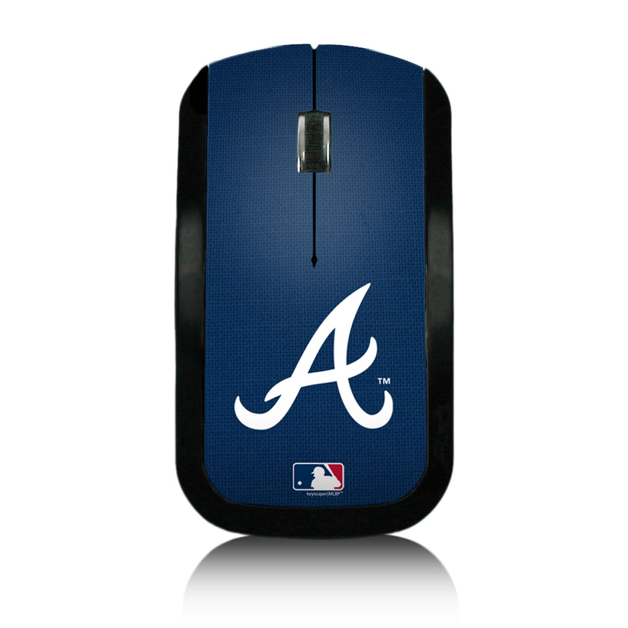 Atlanta Braves Braves Solid Wireless USB Mouse-0