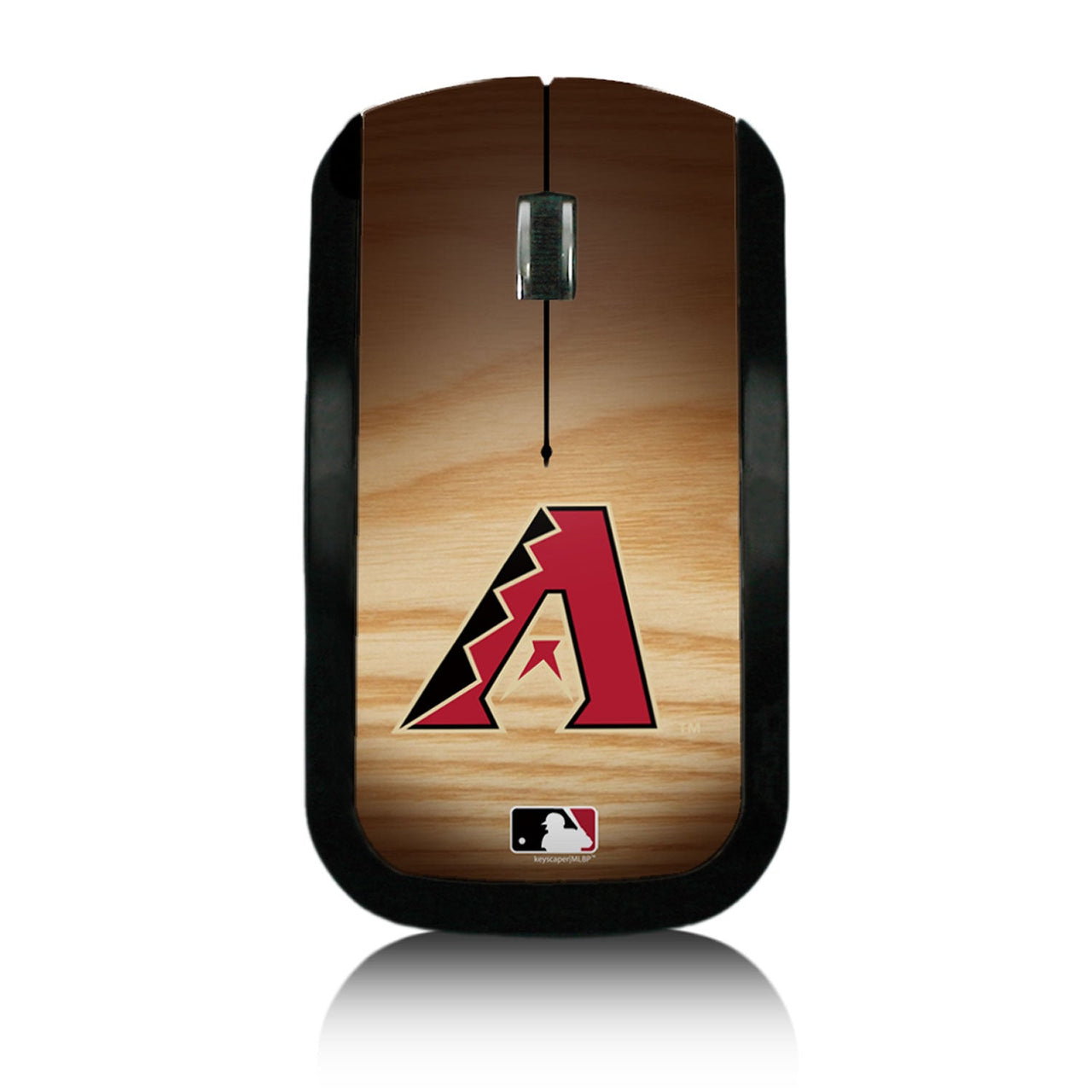 Arizona Diamondbacks D-Backs Wood Bat Wireless USB Mouse-0