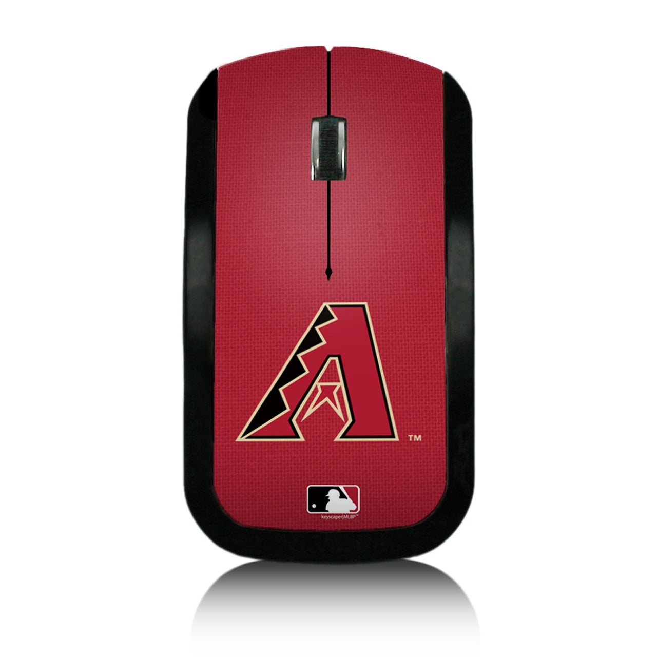 Arizona Diamondbacks D-Backs Solid Wireless USB Mouse-0