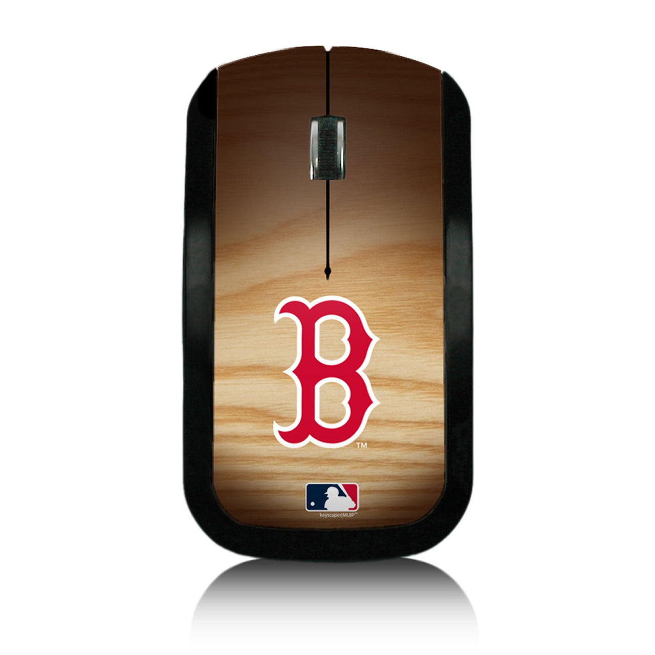 Boston Red Sox Red Sox Wood Bat Wireless USB Mouse-0