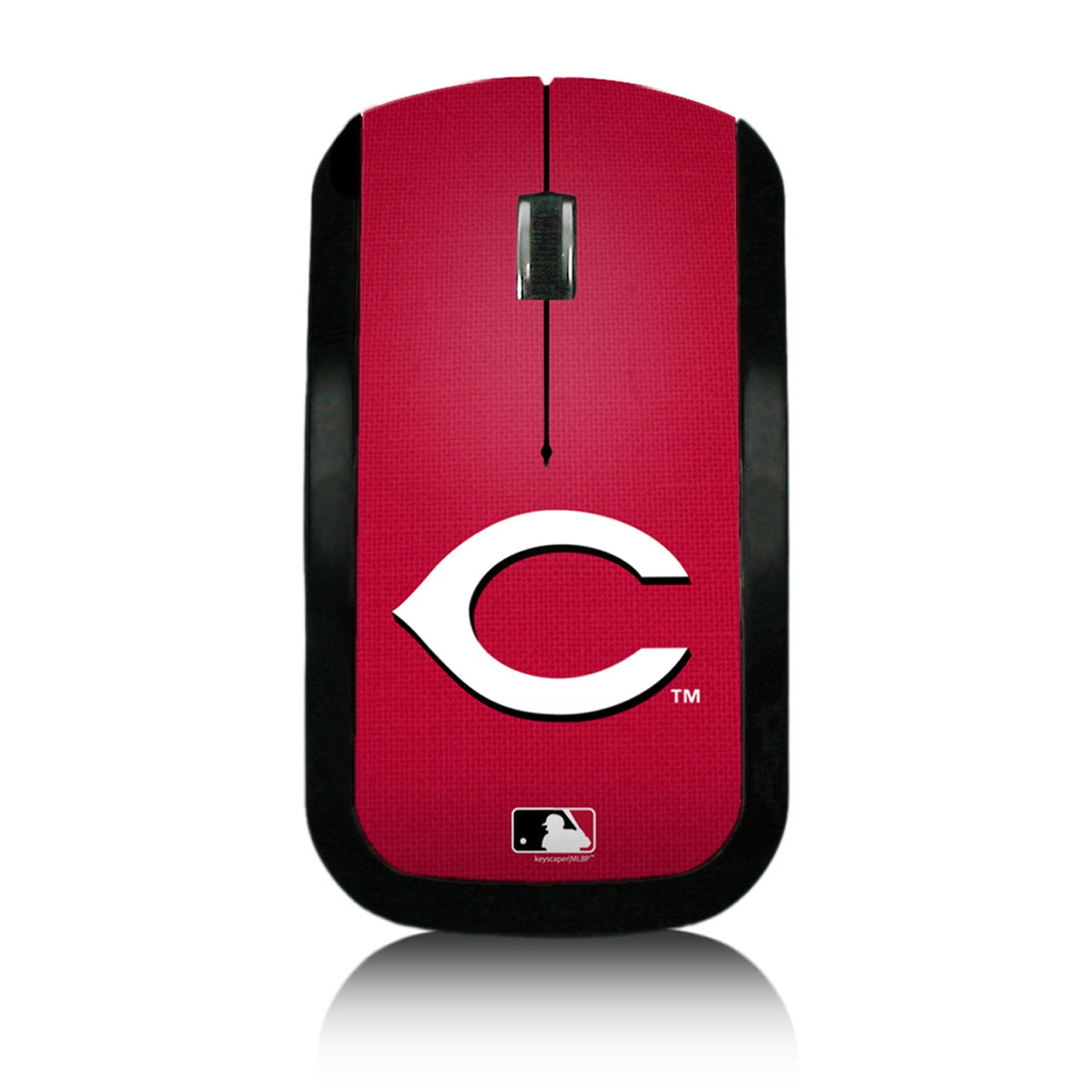 Cincinnati Reds Reds Solid Wireless USB Mouse-0