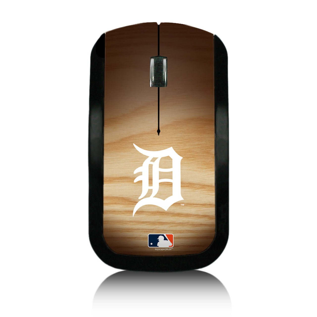 Detroit Tigers Tigers Wood Bat Wireless USB Mouse-0