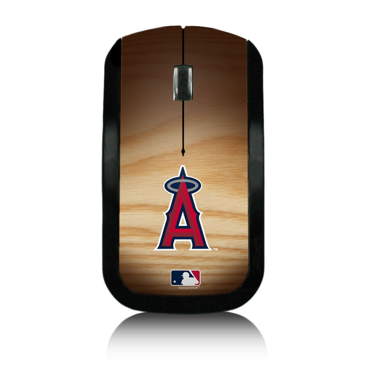 Los Angeles Angels Angels Wood Bat Wireless USB Mouse-0