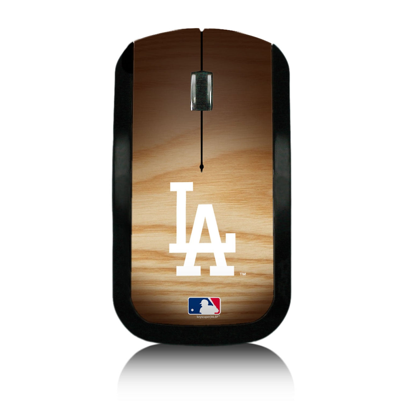 LA Dodgers Dodgers Wood Bat Wireless USB Mouse-0