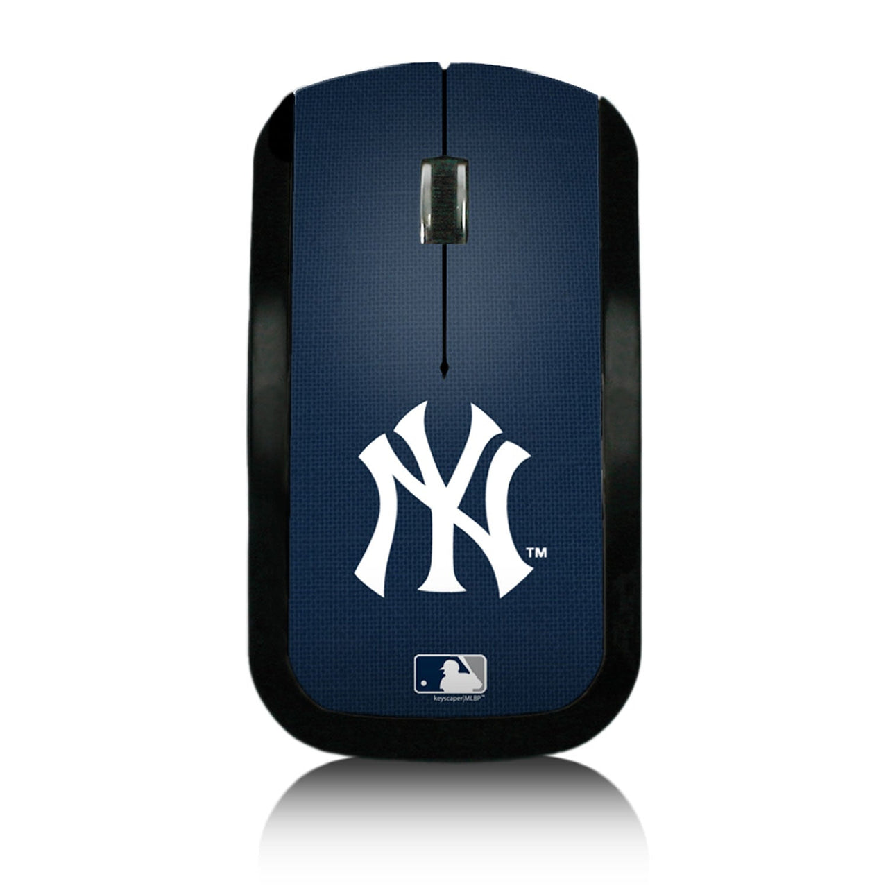 New York Yankees Yankees Solid Wireless USB Mouse-0